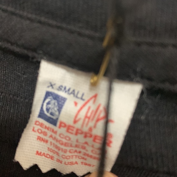 Chip and Pepper Women’s Black T shirt size XS NWT - Picture 5 of 5